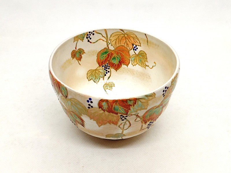 粉引山ぶどう抹茶碗2